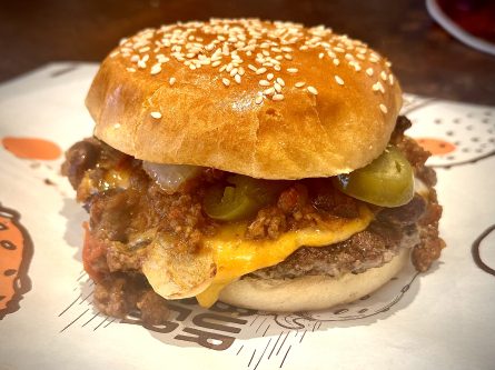 Spicy Chilli Steak Beef Burger