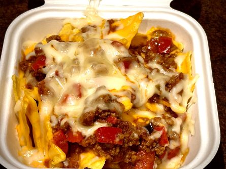 Chilli Loaded Nachos