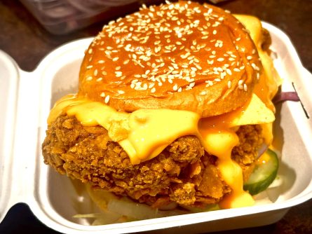 Nacho’ Chicken Burger